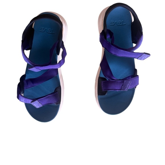 Teva Zymic sandals blue and purple men’s size 11 - Picture 3 of 16